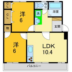 モナフォレストの物件間取画像